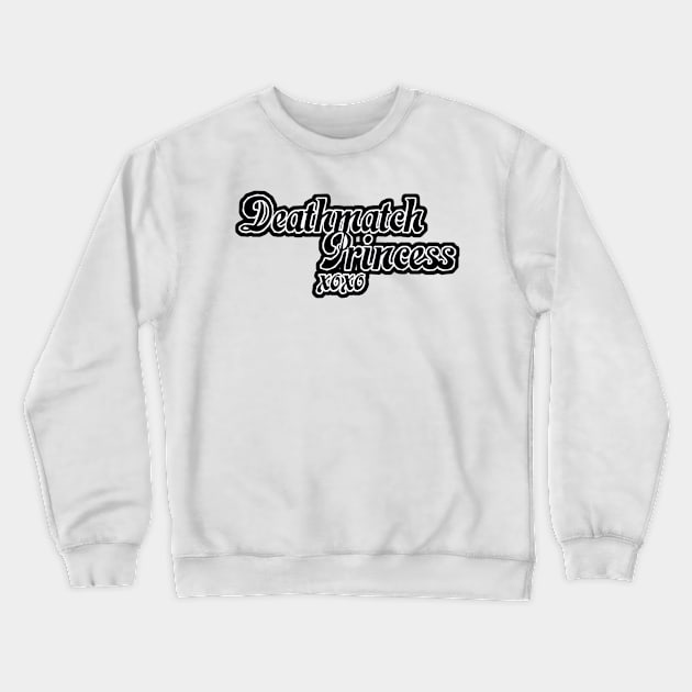 BAD AMY 'DEATHMATCH PRINCESS'' Crewneck Sweatshirt by KVLI3N